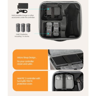Dành Cho DJI Mavic 4 Pro Lưu Trữ Hiến Chương Túi Cầm Tay Đeo Ngang RC 2 / RC PRO2 Điều Khiển Từ Xa Túi Bảo Quản Drone Phụ Kiện Hộp