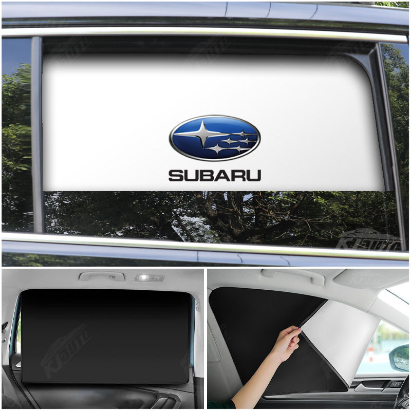 Subaru Có Thể Gập Lại Tấm Che Nắng Kính Chắn Gió Tấm Che Nắng Ô Tô Chống Nắng UV Chặn Công Cụ Làm Mát Cho BRZ Forester Legacy Outback WRX WRX STI Impreza XV