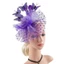 Mya Thời Trang Fascininator Đám Cưới Mũ Đính Hạt Thiết Kế Bướm Ngọc Trai Giả Chi Tiết Kẹp Tóc Cho Cô Dâu Tạo Kiểu