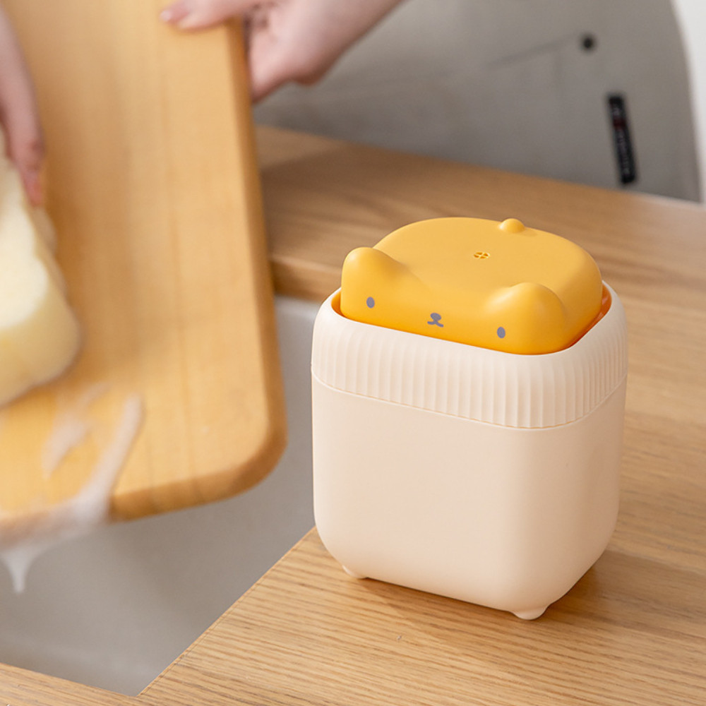 Hộp Đựng Nước Rửa Chén Bát Mèo Con Dạng Nhấn Tiện Lợi - Nhả Nước Rửa Bát Tự Động, Bình Chiết Nước Rửa Tay
