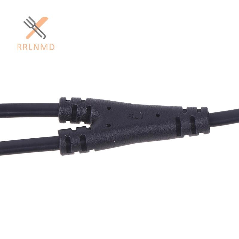 RRLNMD IEC 320 C8 2Pin Nam Đến 2 X C7 Nữ Y Chia Cáp Nguồn Khoảng 28CM IEC 320 C7 Đến C8 Dây Nối Dài C8 Nam Đến C7 Nữ Cáp MỚI