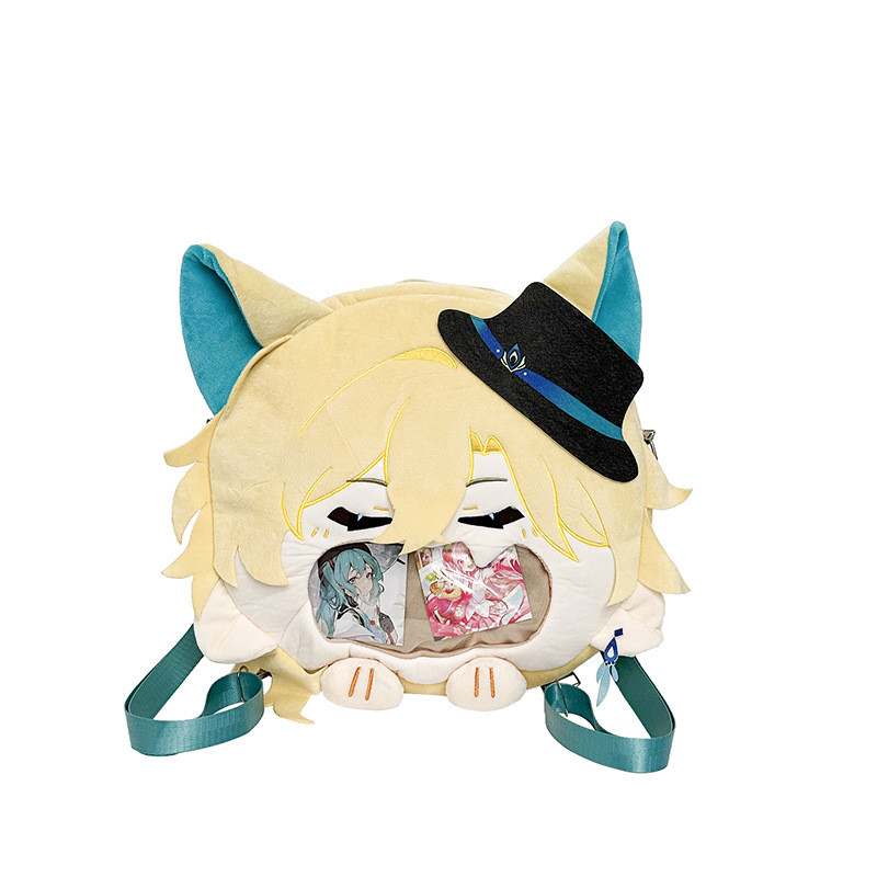 YT2 Bungo Đi Lạc Chó Sang Trọng Ba Lô Túi Đeo Vai Dung Tích Lớn Hoạt Hình Honkai Star Rail School Bag TY2
