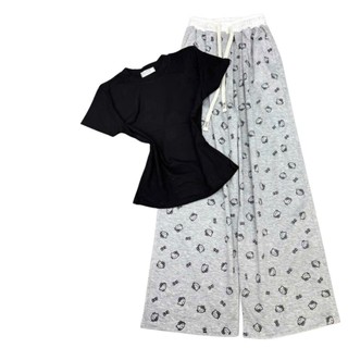 TỔNG HỢP CÁC BỘ QUẦN MÈO + MIX ÁO PHÔNG FORM RỘNG-