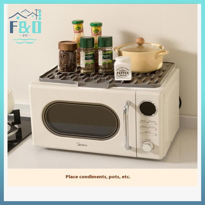 [F & O] 1 Cái Thảm Sấy Đĩa Silicon Nồi Thảm Thoát Nước Cho Bộ Đồ Ăn Nhà Bếp Thảm Chống Trơn Trượt Coaster Chống bỏng Đồ Dùng Nhà Bếp {vn}