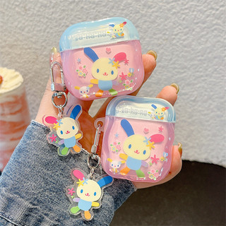 Thỏ hoa + Mặt dây chuyền cho Airpod 1 / 2 3 Pro Pro2 pro3 Airpod4 ❈ ❈ ❈ ❈ ❈ ❈ ❈ ❈ ❈ ❈ AirPods Pro i3 i4 pro3 ❈ ❈ ❈ ❈ ❈ ❈