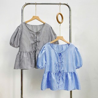 Set Áo Quần Bigsize Nữ Áo Babydoll Tay Phồng Kèm Quần Đùi Lưng Chun Dễ Thương Cho Chubby A190+Q500
