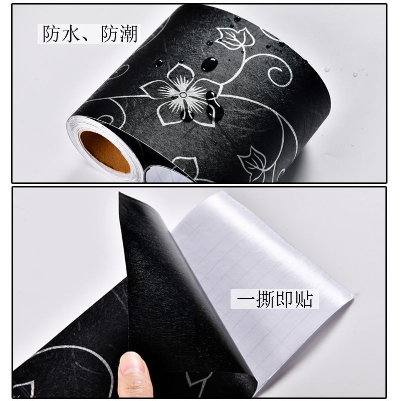 Tự Dính Bo Mạch Họa Tiết Đá Dán Tường Phòng Tắm Chống Thấm Nước Eo Cửa Sổ Sill Khung Sóng Dây Đế Làm Đẹp Trang Trí