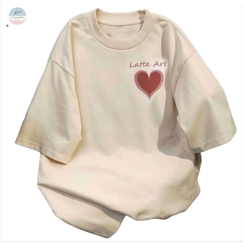 Áo Thun Phông Nam Nữ unisex Nam Nữ chất Cotton co dãn - chữ LOVE ART--quanao94