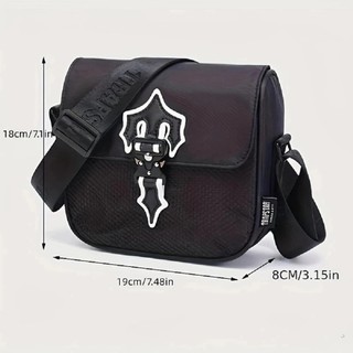 Túi đeo vai thương hiệu hợp thời trang GC2 Trapstar Châu Âu và Mỹ, túi vải Oxford chống thấm nước chất lượng cao CG2