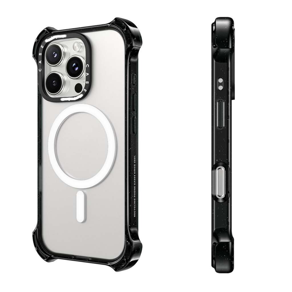 CASECASE X Bounce Case Hút từ tính Mặt sau Acrylic cứng cho Apple IPhone 14 / 15 / 16 Pro Max với bao bì cao cấp