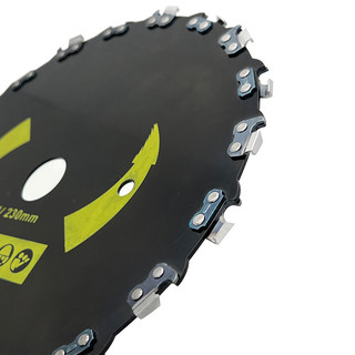 Dụng Cụ Làm Vườn Phần Bàn Chải Cắt Phụ Kiện Lưỡi Cưa Thép Mangan Răng 9 "230mm Đầu Tông Đơ