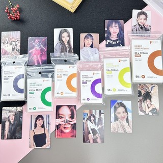 50 / 100 / 150 Chiếc Tay Bảo Vệ Ảnh Kpop Idol - Trong Suốt Chống Trầy Xước Bắp Rang Trò Chơi Thẻ Phim Chống Bụi
