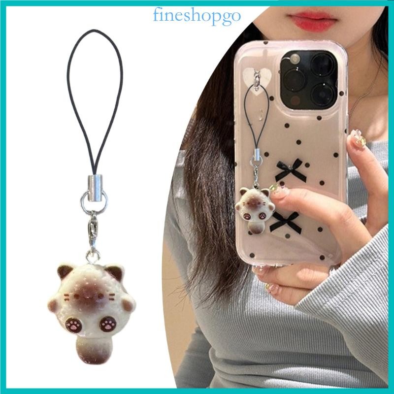 Tinh Tế Thú Vị Mèo Xiêm Mặt Dây Chuyền Điện Thoại Phong Cách Hoạt Hình Mèo Di Động Trang Trí Điện Thoại Độc Đáo Treo Quyến Rũ Cho Hàng Ngày Chúng Ta