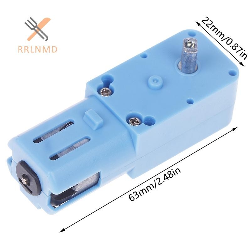 RRLNMD 3V-6V 1: 90 Động Cơ Bánh Răng Xanh Tất Cả Kim Loại / Nửa Kim Loại Trục Đơn Động Cơ Robot Thông Minh Giảm Tốc Tốc Xe TT Động Cơ MỚI