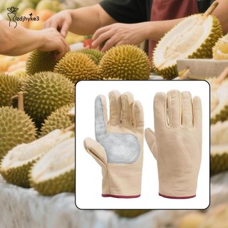 [lzdjhyke3] Găng tay làm vườn Framer Găng tay hạt dẻ sầu riêng chống gai