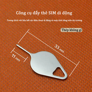 Kim lấy SIM điện thoại đa năng nhỏ gọn tiện lợi Dùng cho mọi dòng máy Tháo lắp SIM dễ dàng mang theo