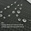 Bông tai Dewdrop AWNGD, Vòng cổ Dewdrop thủ công trong suốt, Dây chuyền xương đòn Tua rua Tối giản Pha lê Dew Bông tai mưa Quà tặng trang sức