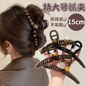 Kẹp Tóc Thời Trang Hàn Quốc Cho Nữ Đơn Giản 15cm Acrylic Phụ Kiện Tóc