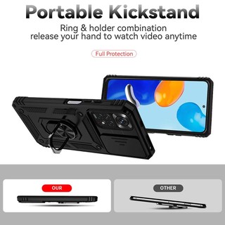 Vỏ từ tính trên ô tô Redmi Note 10 10s 10Pro 9S 9Pro 11 11Pro 11S 11Pro + 8Pro Giá đỡ điện thoại mới Bảo vệ máy ảnh Vỏ giáp Vỏ chống sốc