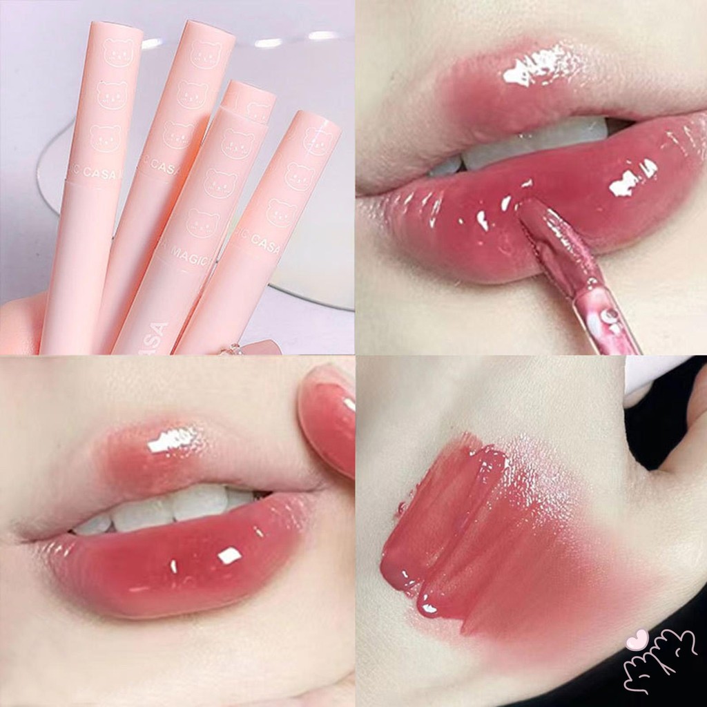 Son môi dạng lỏng sáng màu cao Màu sắc mềm mại Màu sắc nhanh khô Lip Tint cho phụ nữ Đồ dùng mỹ phẩm