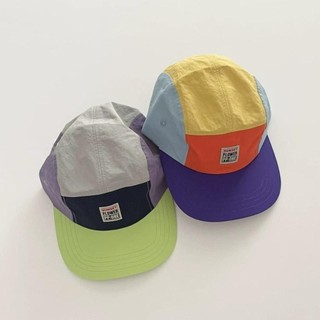 CLKLACEMASK Mũ bóng chày viền phẳng, Mũ Hip-hop 5 bảng phong cách Nhật Bản, Mũ chống nắng mỏng thoáng khí thông thường Mũ Unisex