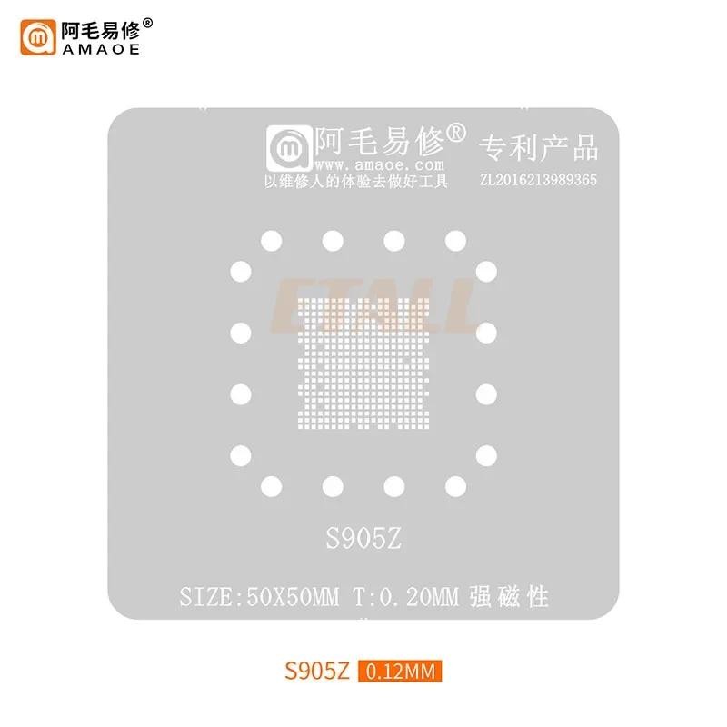 Amaoe S905X4 Dành Cho Amlogic S905L / 905Z Hộp Tivi Thông Minh Chip Điều Khiển Chính BGA Tái Tạo Stencil Bộ Hàn