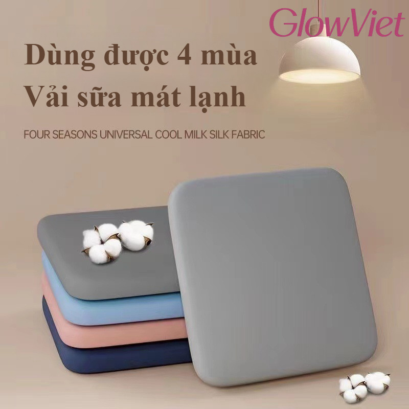 Đệm ngồi cao su non siêu đàn hồi, Vải thoáng khí cao cấp, dày dặn, Giảm áp lực mông