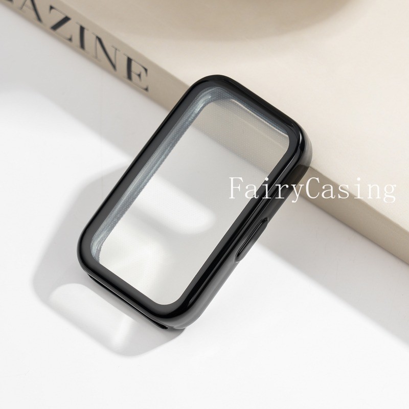 Mạ TPU Vỏ Cho Huawei Band 10 9 8 Full Ốp Lưng Mềm Bảo Vệ Cho Huawei Band 10 Dây Đeo Tay Bao Phụ Kiện