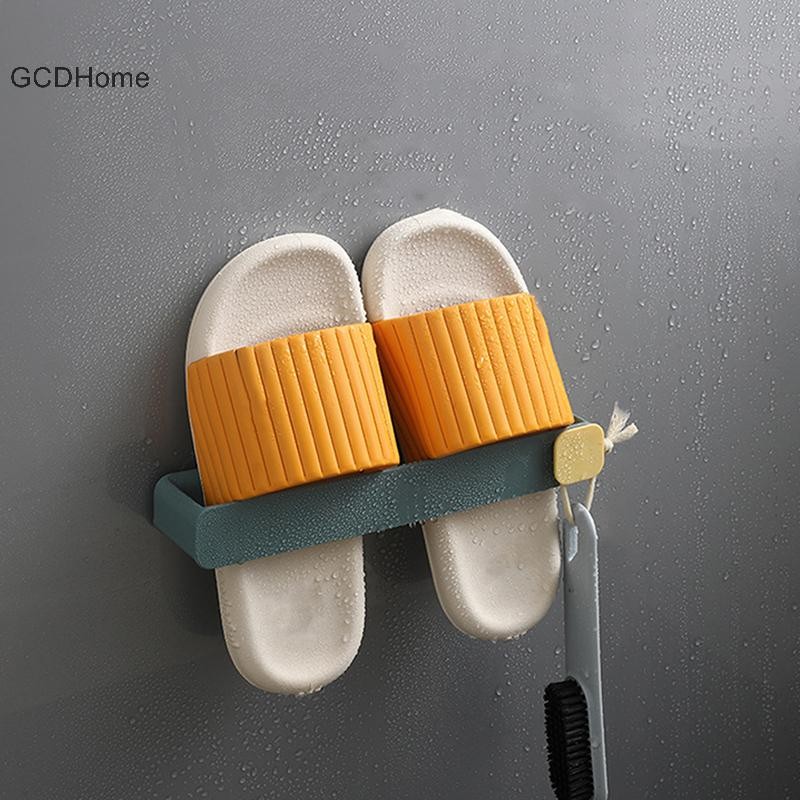 Kệ Dép Treo Tường GCDHome Khoan - Giá Để Giày Tiết Kiệm Không Gian 1 Tầng HOT