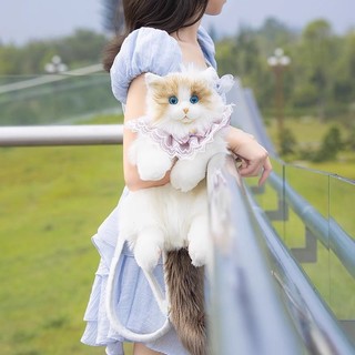 Túi đeo vai Ragdoll Cat Rucks Búp bê búp bê mèo Túi đeo vai sang trọng