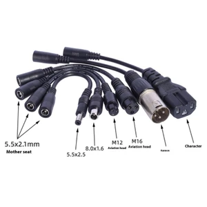 WU Efficiency 5 5x2 1mm Dây chuyển đổi dây cáp chuyển đổi dễ dàng chuyển đổi