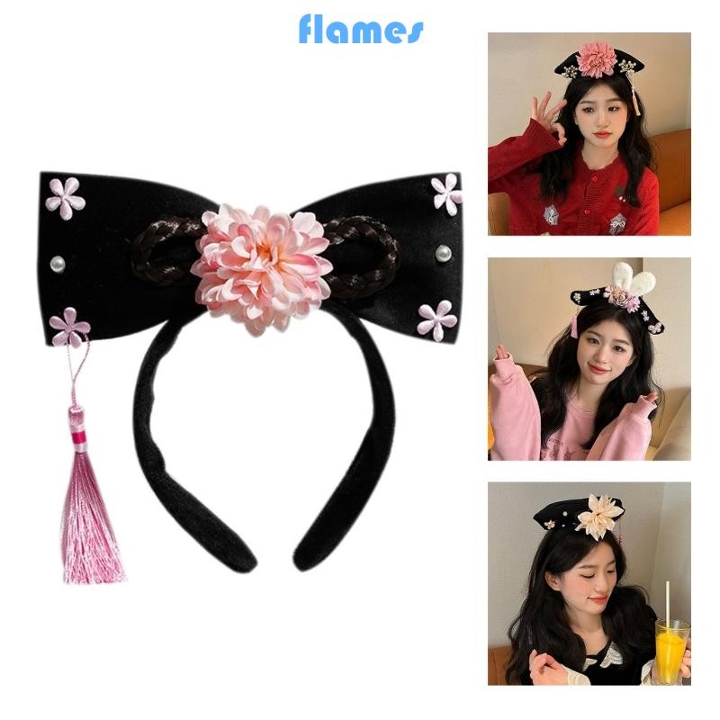 FL Trung Quốc Court Princess Hair Hoop để đóng vai và sân khấu Mũ đội đầu công chúa