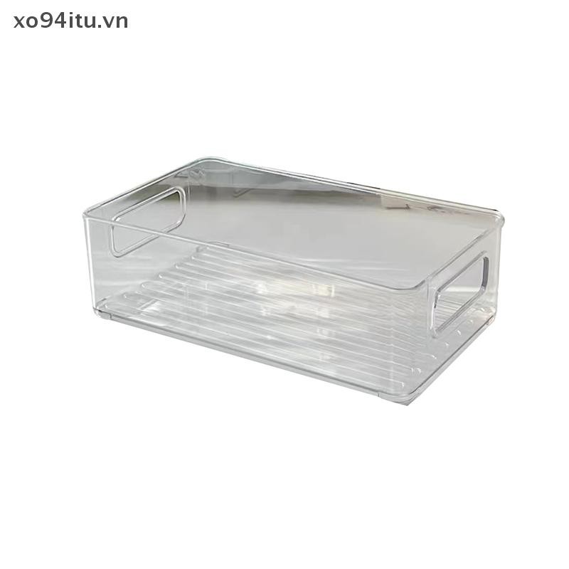 XOITU Acrylic Hộp Bảo Quản Mỹ Phẩm Để Bàn Hộp Nhựa Trong Suốt Ký Túc Xá Hộ Gia Đình Mặt nạ Da Hộp Tủ Lạnh Hộp Bảo Quản VN
