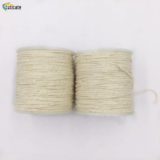 Dây cotton macrame 1mm tự nhiên, dùng đan móc treo cây, làm dây đan