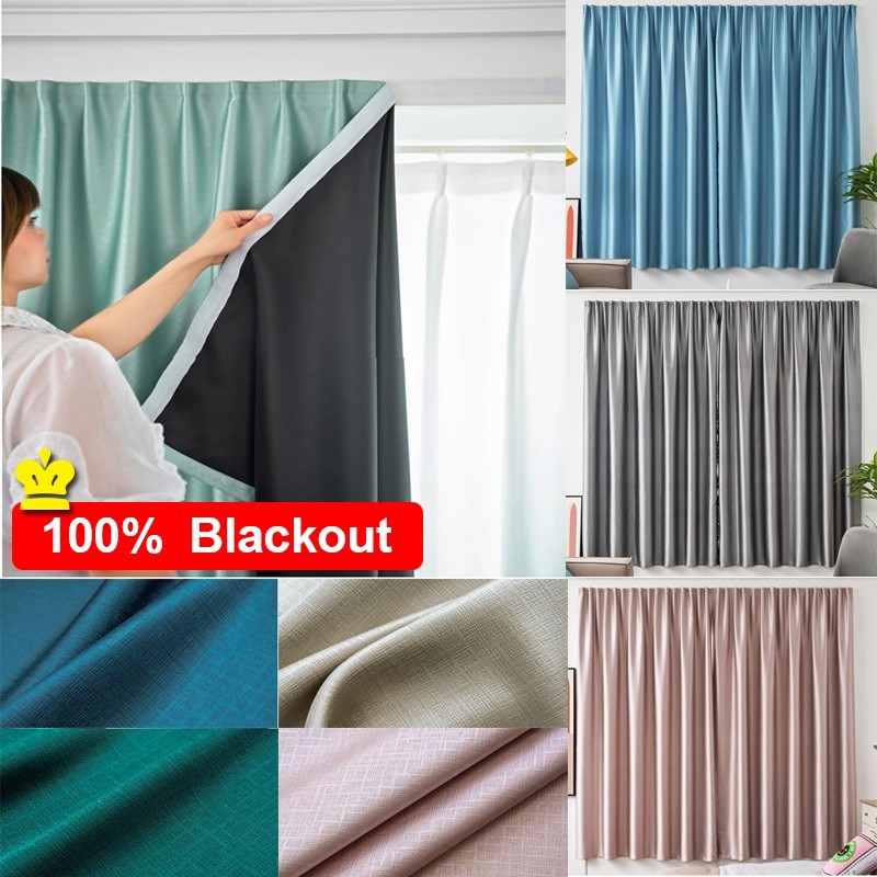 Rèm Dán Tường Cửa Sổ,Rèm Cửa Trang Trí-Không Cần Khoan Vô Cùng Tiện Lợi, Chất Liệu Vải Cản Sáng Tốt