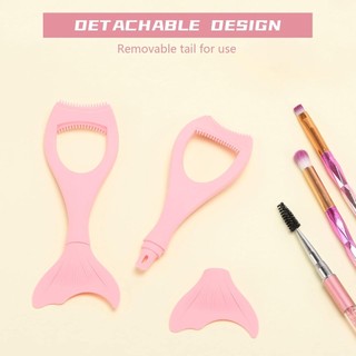 Mascara Eyeliner Guard 2 trong 1 Silicone Lash Shield Applicator có lược lông mi để trang điểm mắt Sử dụng màu hồng tái sử dụng chính xác dễ làm sạch phù hợp dùng cho gia đình căn hộ văn phòng và không gian nhỏ