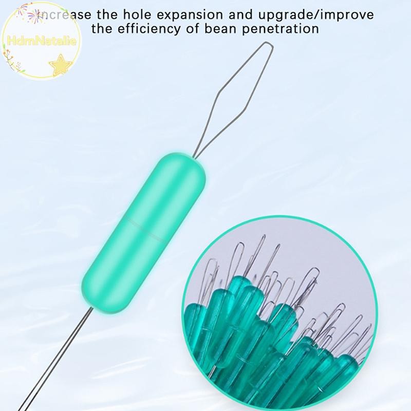 HdmNatalie 100 Cái / túi Nhiều Màu Phao Câu Cá Bobber Nút Chặn Silicon Không Gian Đậu Kết Nối Dây Câu Phụ Kiện Câu Cá VN