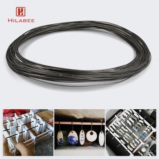 Dây treo gốm 1M Dây vonfram dài DIY Giá đỡ dụng cụ bằng gốm Trang trí lò nung