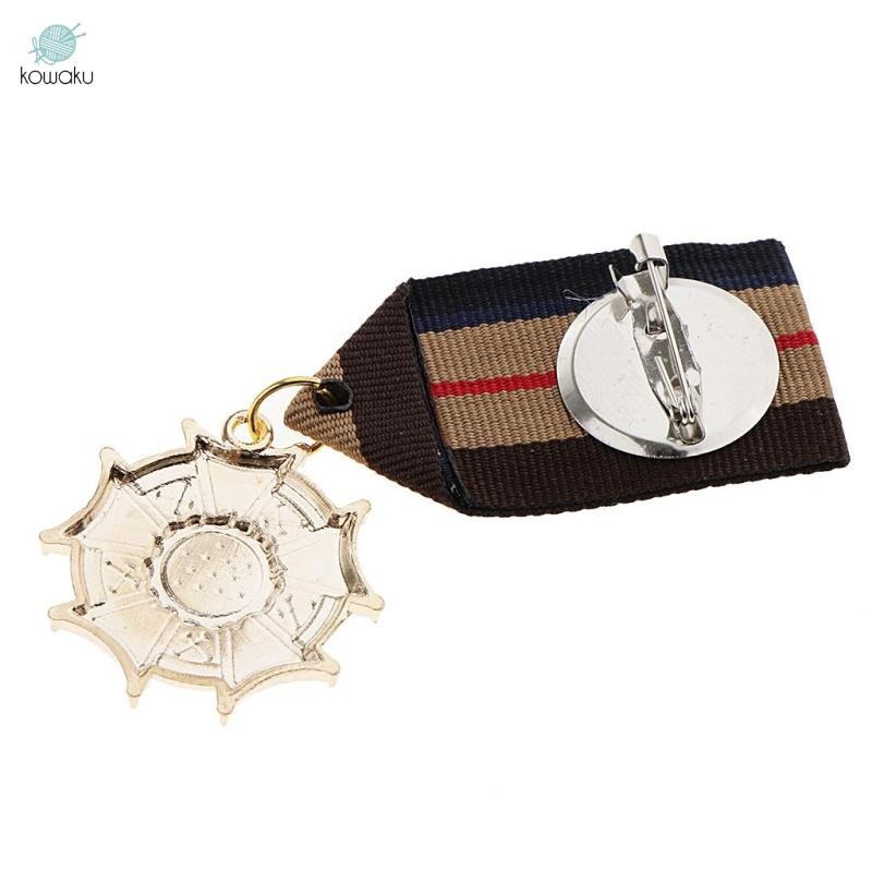 Phong Cách Huy Chương Ngôi Sao Vương Huy Hiệu Thổ Cẩm Trang Phục Đồng Phục Corsage