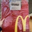 Túi nỉ Maimai kỷ niệm 28 năm McDonald's, vẻ ngoài cao cấp, dung tích lớn, túi xách bộ sưu tập lưu trữ