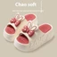 NOMADNEST Dép đi ngoài trời cho nữ dép tăng chiều cao đế dày dễ thương Mới Dép đi trong nhà không trơn trượt