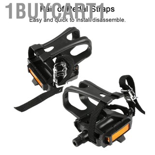 1buycart1 Dây đeo bàn đạp dây nylon không trượt ngăn chặn chân bị trượt với các vết trái và phải để đi xe đạp trên đường núi