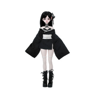 Kikyou E Bjd Doll 1 / 4 Fullset Chiến Binh Nữ Bariy Ngực Lớn Nhật Bản Y2k Phong Cách Yakuza Công Chúa Wafuku Mafia Shugafairy