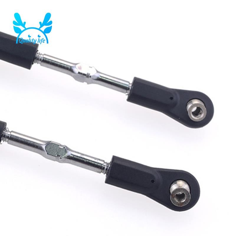 2 Chiếc 8124 Kim Loại 75-85 Mm Cần Lái Cho 1 / 8 9116 9020 9072 9071 9203 08425 08426 08427 08428 Rc Phụ Kiện Xe Hơi
