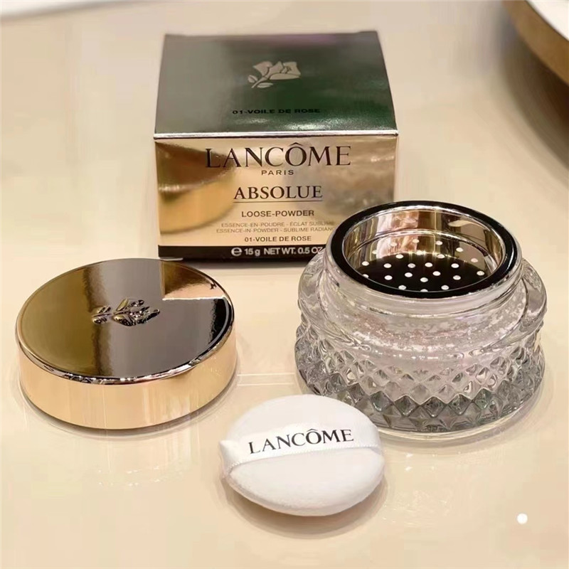 Yolo ❤ Bột tinh chất hoa hồng LANCOM Thiết lập lâu trôi 15g Họa tiết mờ