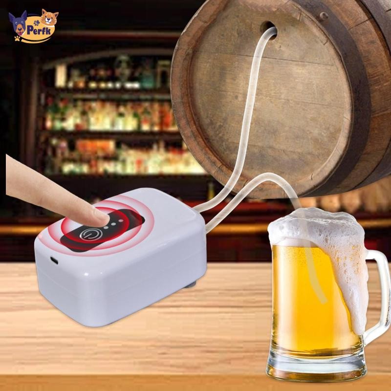 Máy bơm rượu điện USB Bộ lọc Siphon Bia Thiết bị hút rượu di động
