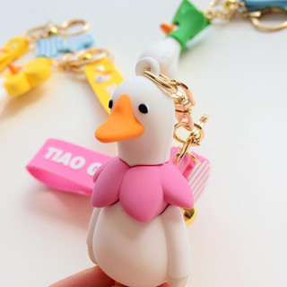 Móc Khóa Dễ Thương Với Gà Mặt Dây Chuyền Chìa Khóa Goodie Túi Nhồi Bông Vật Dụng Cho Trẻ Em Nam Nữ Bé Trai Bé Gái