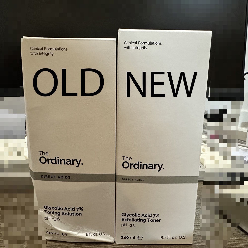 The Ordinary Glycolic Acid 7% tẩy da chết Toner cho da dầu mụn chính hãng người mua
