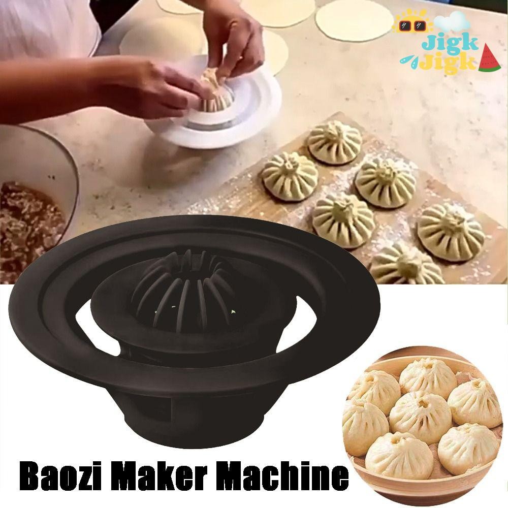 Khuôn Làm JiKK Baozi, Khuôn Bánh Bao Tự Chế ABS, Máy Làm Bao Buns Loại Hoa DIY