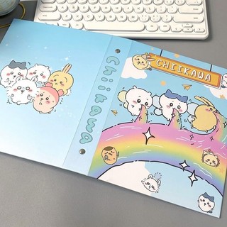 Sổ Đựng Card A5 Album Ảnh Rỗng Binder 6 Còng Nhân Vật Chiikawa Cute Timo VPBL26